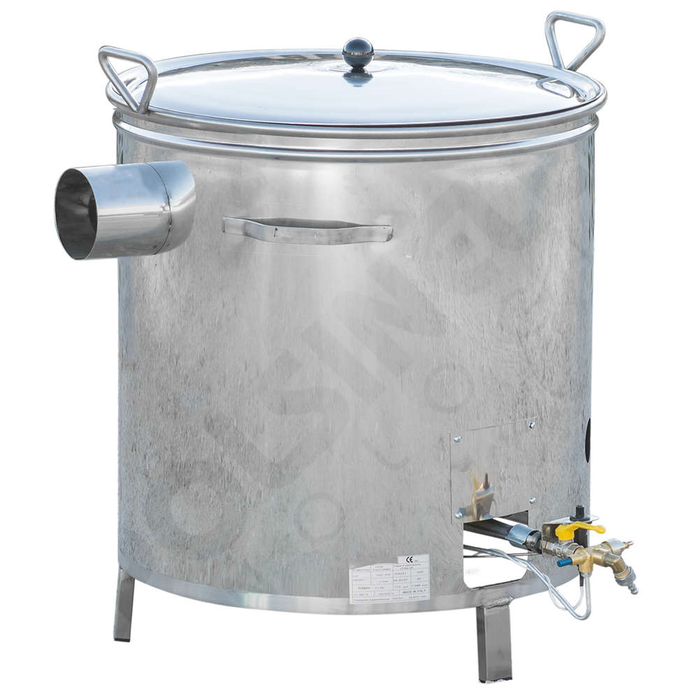Caldera inox a gas 90 L
