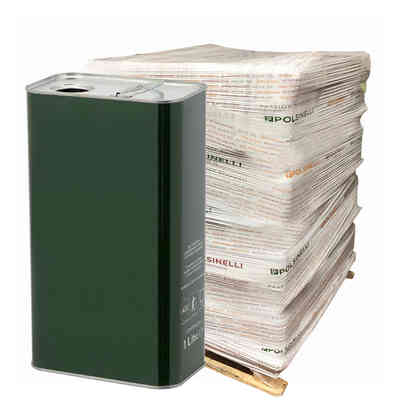 Canette pour huile 1 L vert foncé (1008 pièces)