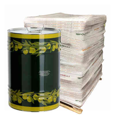 Canette pour huile 25 L (54 pièces)