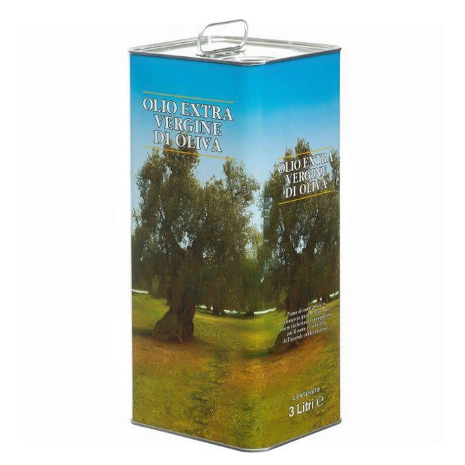 Canette pour huile 3 L Albero (20 pièces)