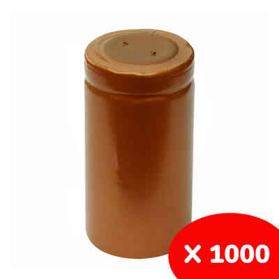Cápsula de PVC bronce ⌀31 (1000 pzas)