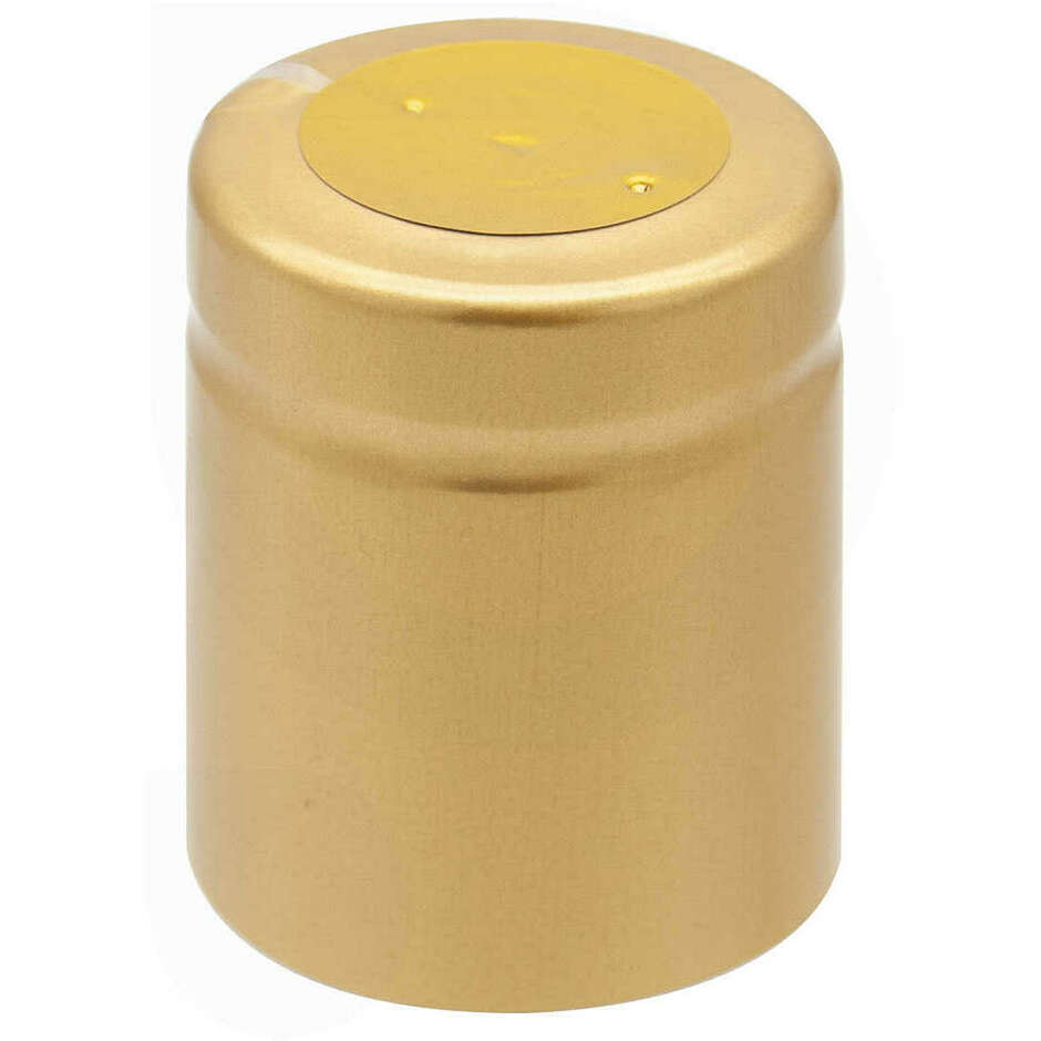 Cápsula de PVC dorada ⌀36 (1000 pzas)