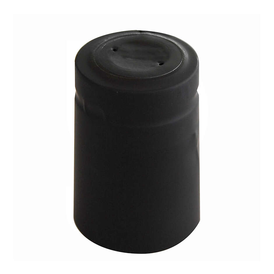 Cápsula de PVC negra ⌀31 (100 pzas)
