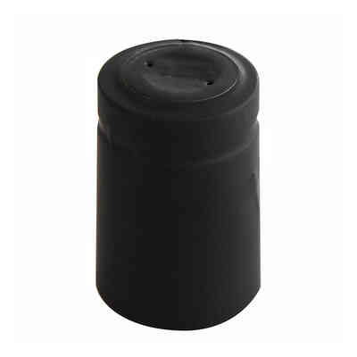 Cápsula de PVC negra ⌀31 (100 pzas)