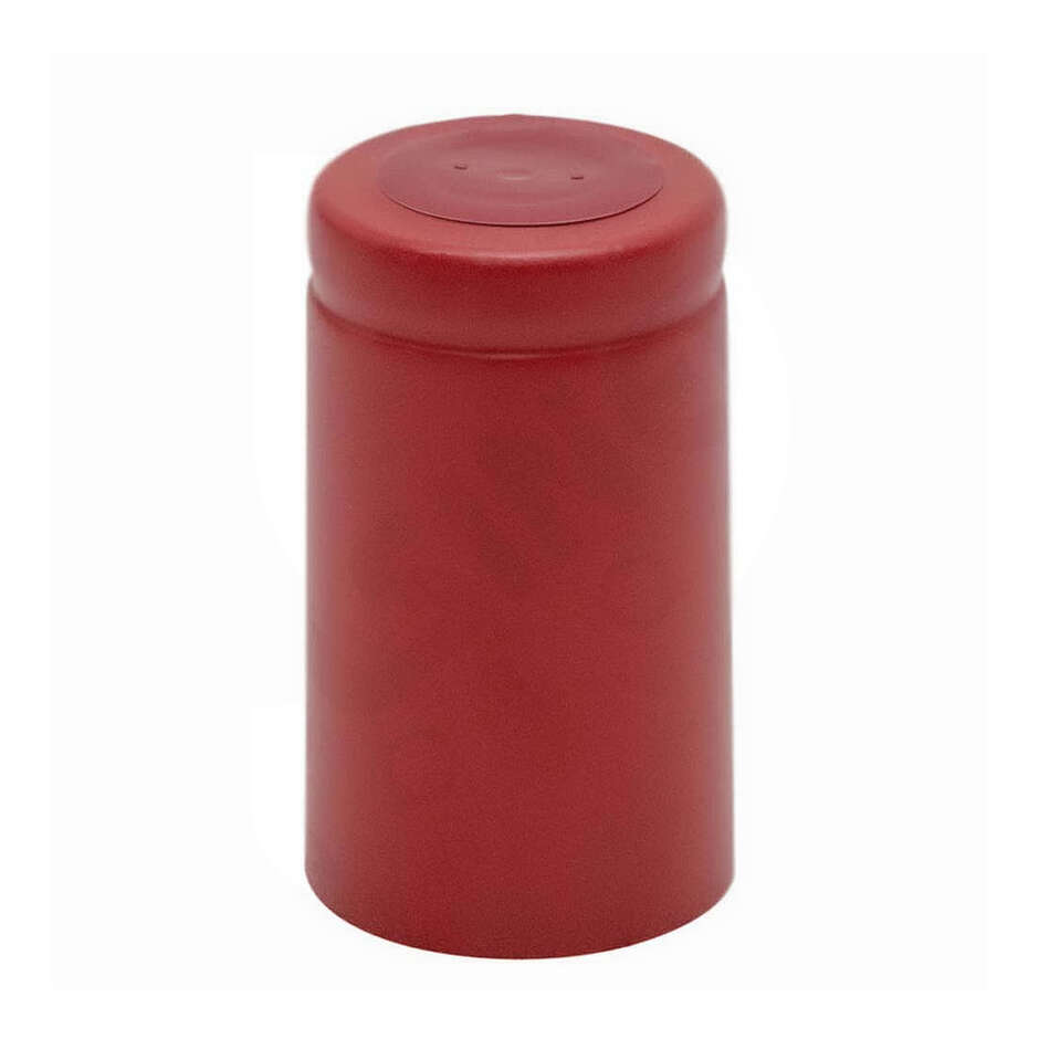 Capsula in PVC rossa ⌀33 (100 pezzi) 