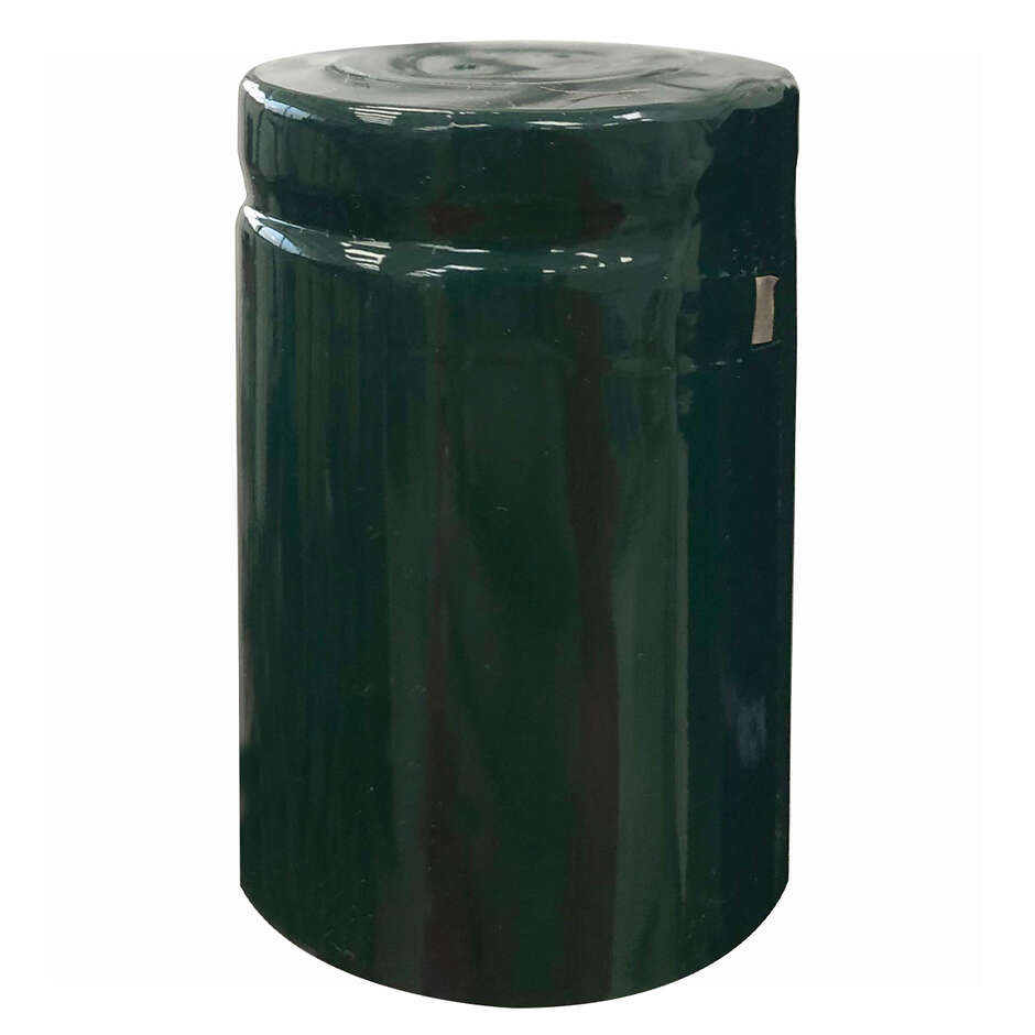 Capsula in PVC verde pino ⌀36 (100 pezzi)