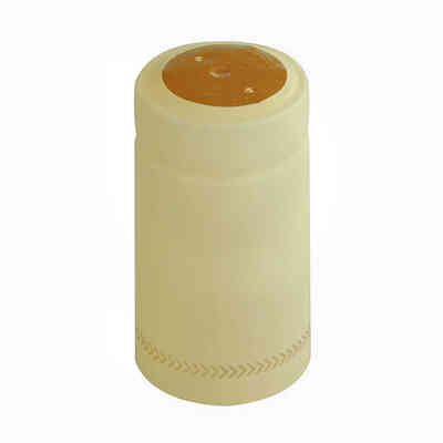 Capsule en PVC crème ⌀31 (100 pcs)