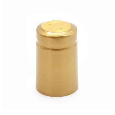 Capsule en PVC dorée ⌀25 (25 pcs)