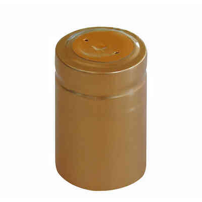 Capsule en PVC dorée ⌀33 (100 pcs)