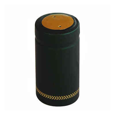 Capsule en PVC verte ⌀31 (100 pcs)