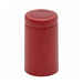 Capsule in red PVC ⌀33 (100 pcs)