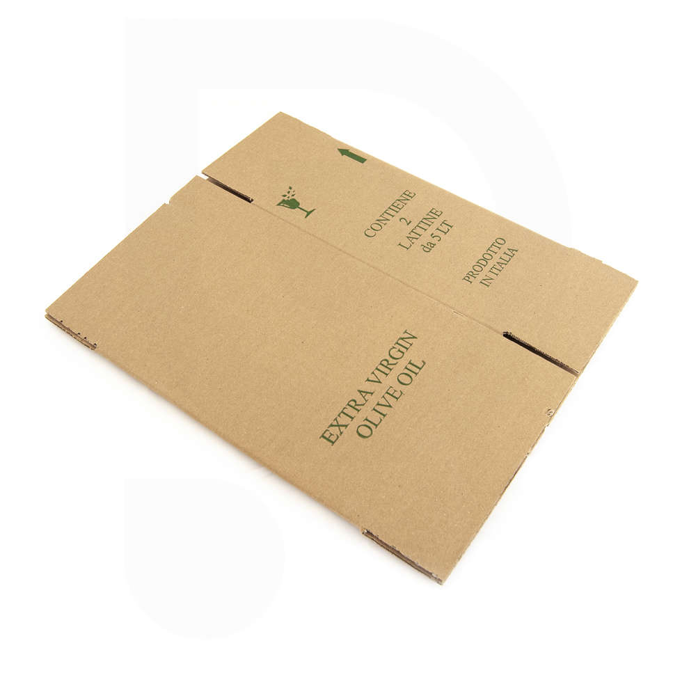 Carton pour 2 canettes d'huile 5 L (10 pcs)