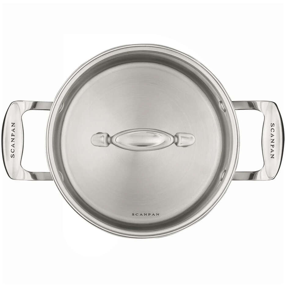 Scanpan Impact Kasserolle mit Glasdeckel Ø20 cm