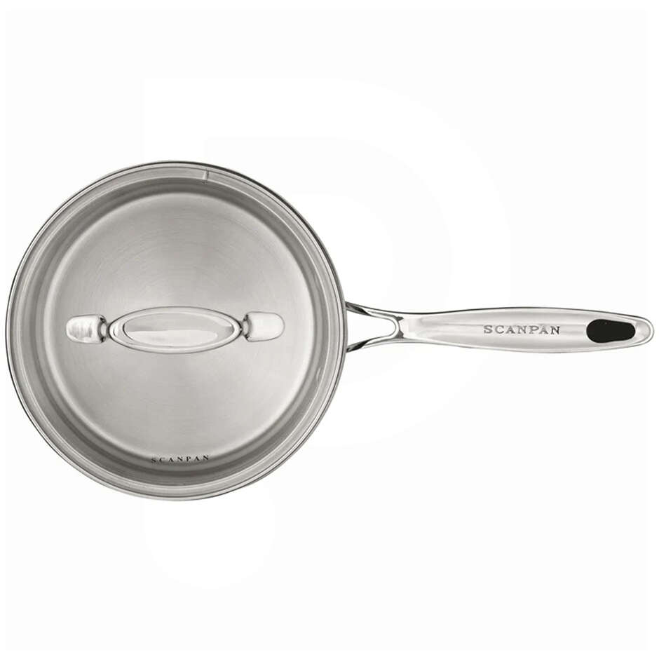 Casserole Scanpan Impact avec poignée et couvercle en verre Ø16 cm
