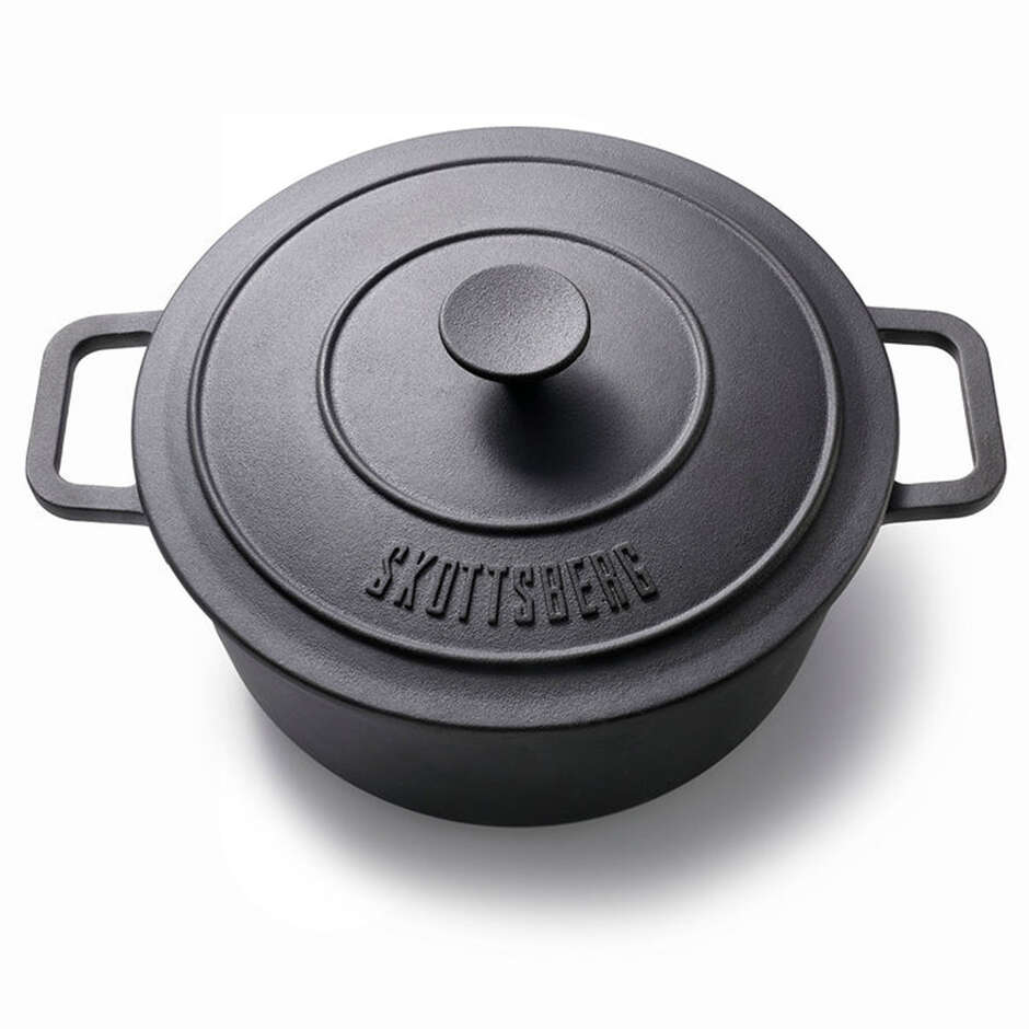 Cast Iron Deep Casserole with Lid Ø 28 cm – 5.5 L