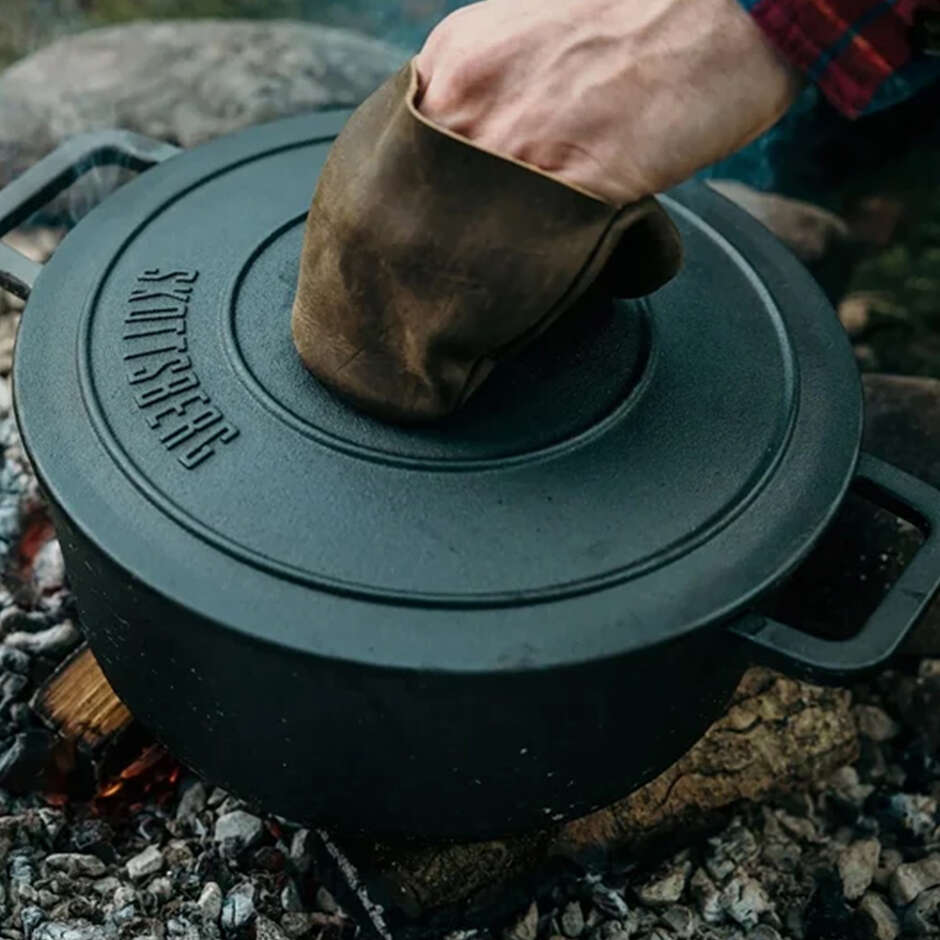 Cast Iron Deep Casserole with Lid Ø 28 cm – 5.5 L