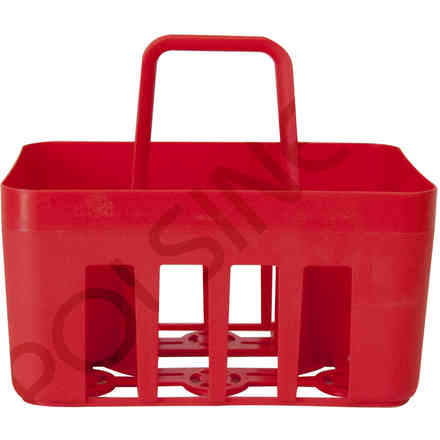 Cestello 6 posti in plastica per bottiglie
