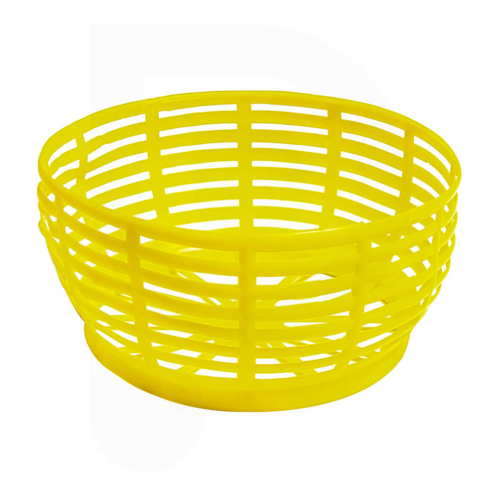 Cesto dama giallo in plastica 5 L