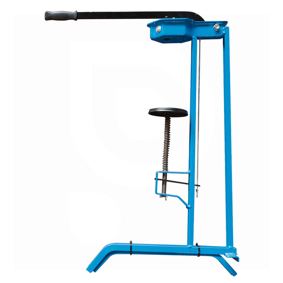 Champagne capping machine with chromium-plated jaws