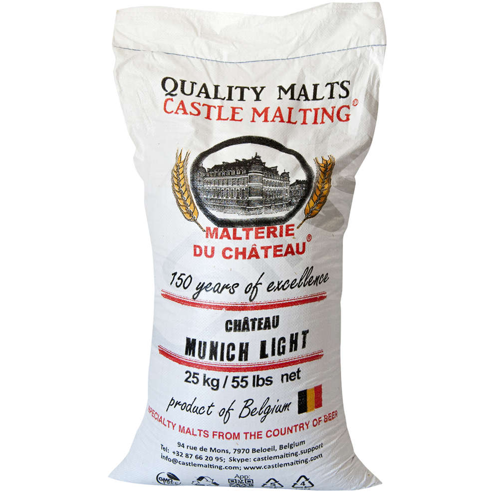 Château Munich Light Malzkörner 13-17 EBC (25 kg)