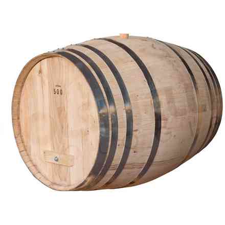 Chestnut barrel 500 L with manhole 