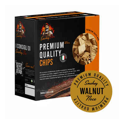 Chips di Noce per affumicatura (750 gr) 