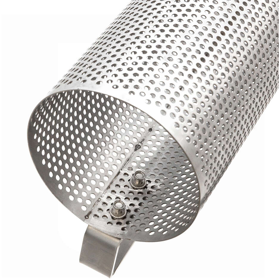 Cilindro perforado de acero inoxidable ∅ 95 x 900h mm