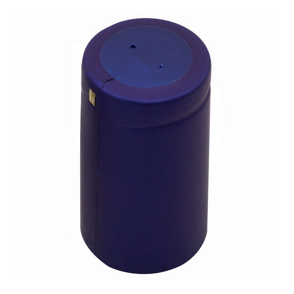 Cobalt blue PVC capsule ⌀31 (100 pcs)