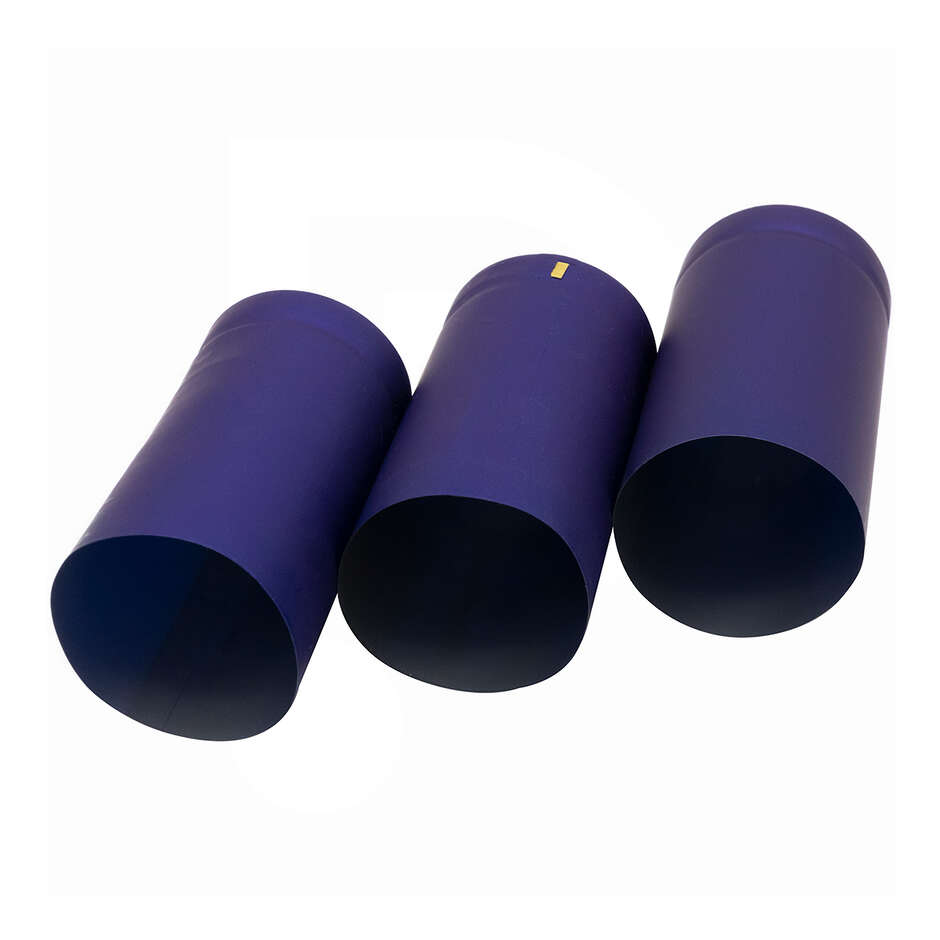 Cobalt blue PVC capsule ⌀31 (100 pcs)