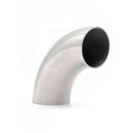 Codo de acero inoxidable 90° Ø50 de soldadura