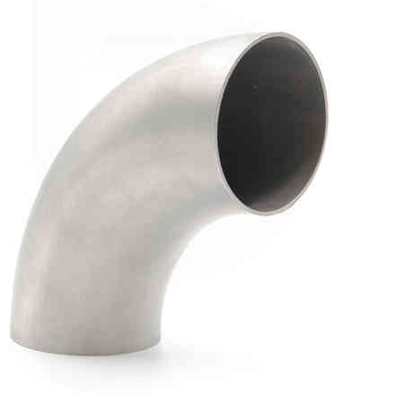 Codo de acero inoxidable 90° Ø80 de soldadura