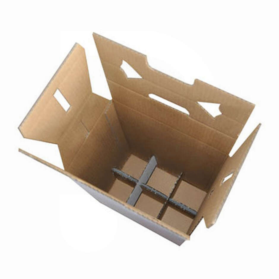 Estuche blanco para 6 botellas de 750 mL (10 unid.)