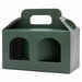 Coffret Vert pour 2 bocaux en verre 212 mL (10 pcs)