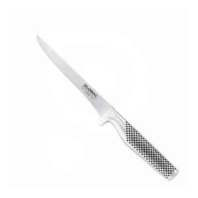 Coltello inox per disossare stretto Global GF-31 - 16 cm