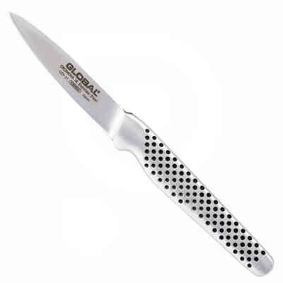 Coltello spelucchino inox Global GSF-31 - 8 cm