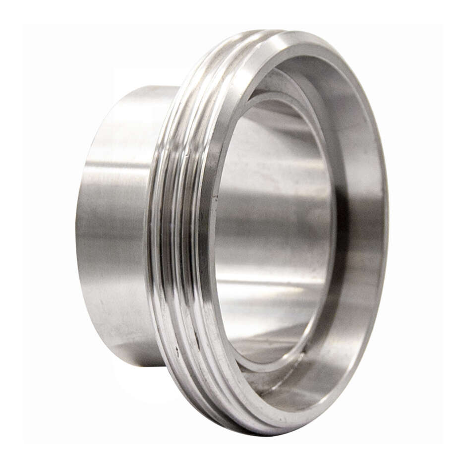 Raccordo inox DIN 100 F a saldare 
