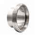 Conector de acero inoxidable DIN 80 F X DN 80 de soldadura