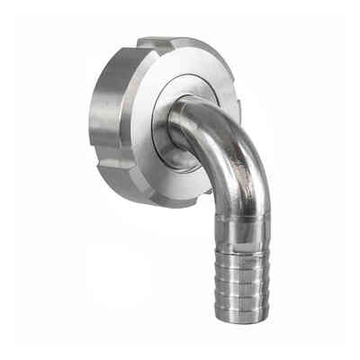 Conector de manguera curvo DIN 25 M con torsión para manguera ⌀ 20