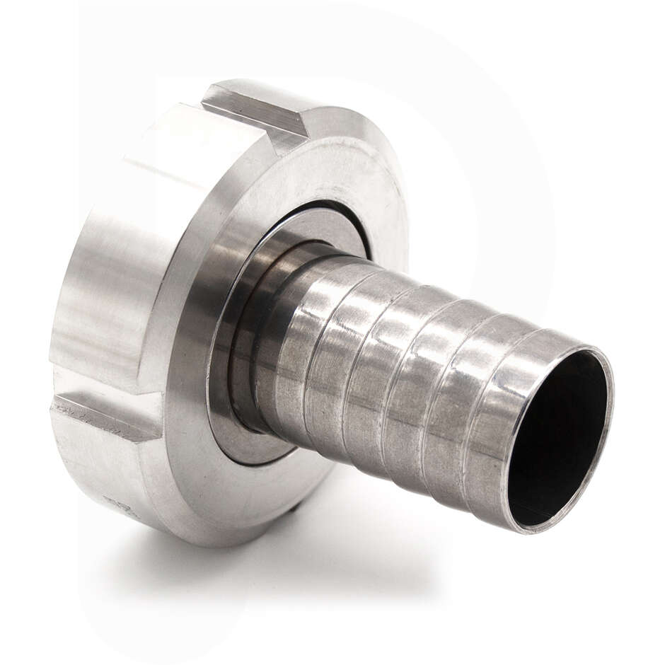 Conector de manguera DIN 32 M con torsión para manguera ⌀ 20