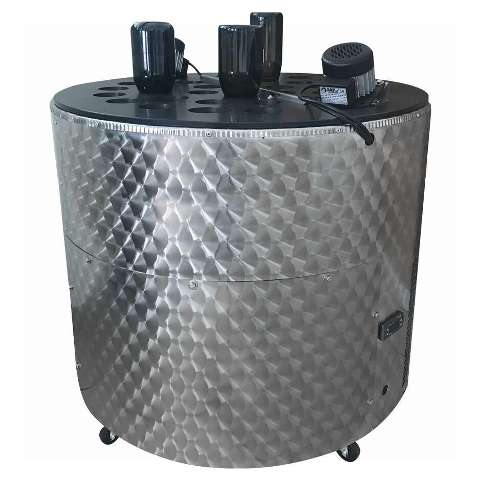 Congelatore inox AISI 304 per colli bottiglia 32 posti