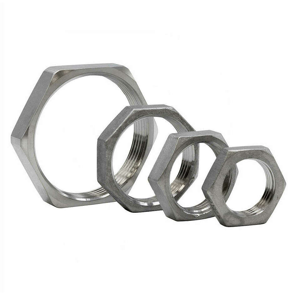 Contre-écrou hexagonal Inox 1/4"