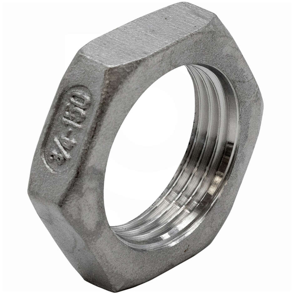 Contre-écrou hexagonal inox 3/4"