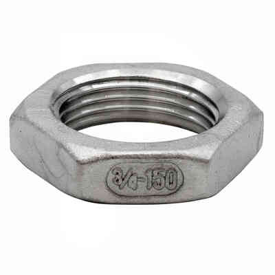 Contre-écrou hexagonal inox 3/4"