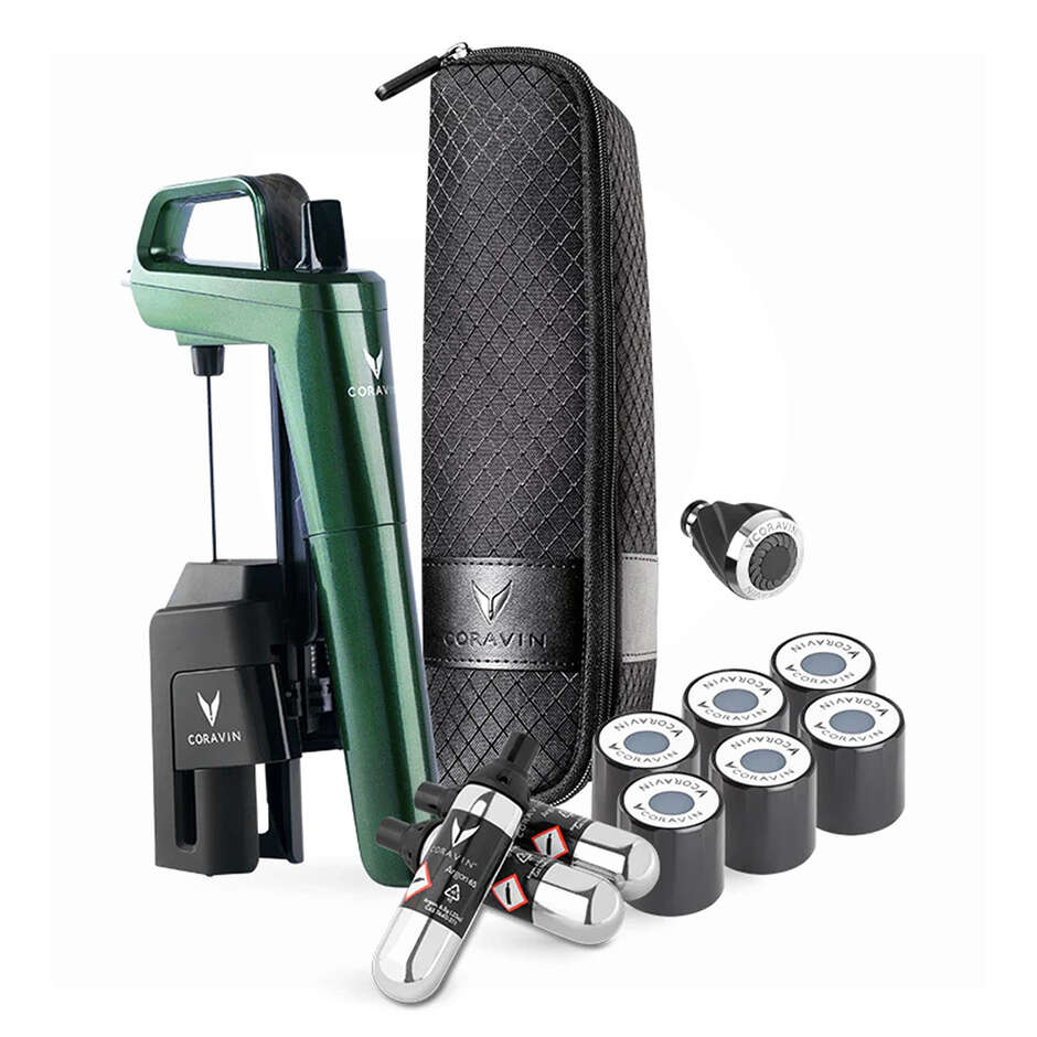 Coravin Timeless Six+ System for Still Wines (green)
