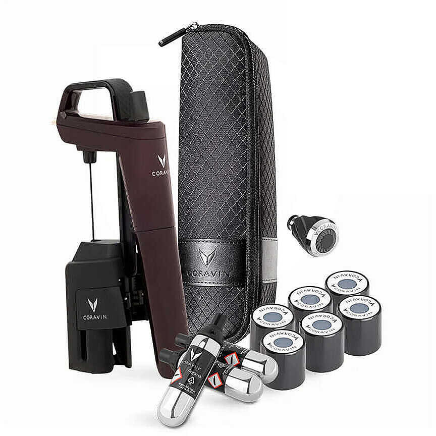 Coravin Timeless Six+ System für Stillweine (Hermitage Red) 