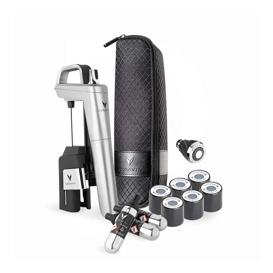 Coravin Timeless Six+ System für Stillweine (Silber) 