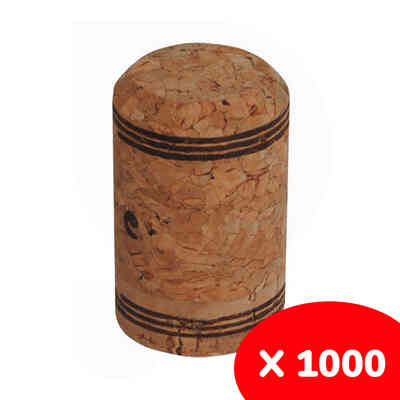 Cork stopper for sparkling wines 29,5x47 (1000 pieces)