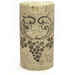 Cork stopper with natural cork discs 24x45 (1000 pieces)