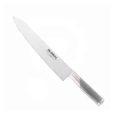 Couteau de chef biaffûté en acier inoxydable Global GF-34 - 27 cm