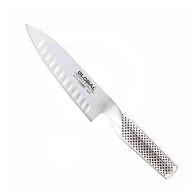 Couteau de cuisine alvéolé Global G79 - 16 cm